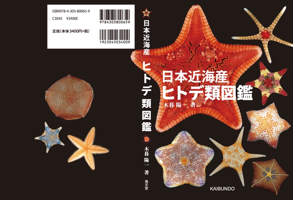 日本近海産ヒトデ類図鑑　木暮陽一 著